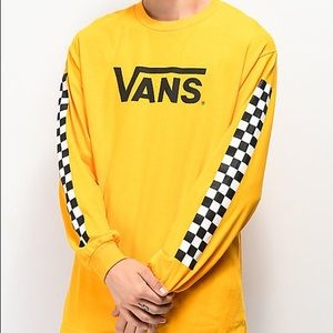 Vans Yellow Checkered Shirt